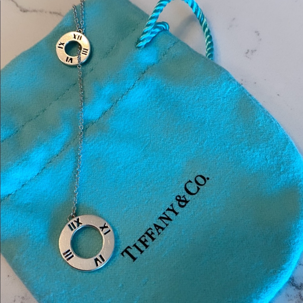 Tiffany & Co. Atlas collection necklace in sterling silver